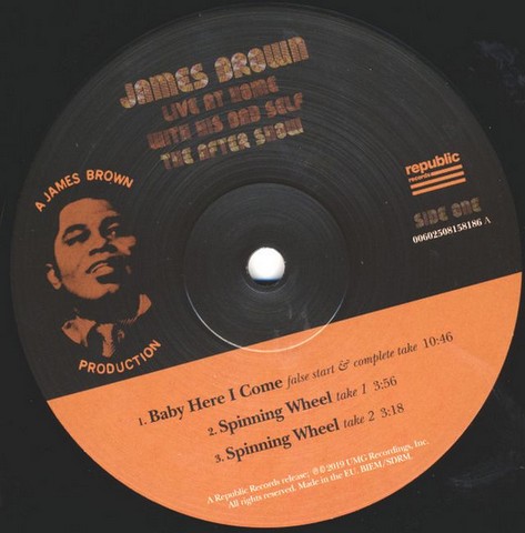 James Brown – Live At Home With His Bad Self (The After Show) (Vinyl) - фото 2
