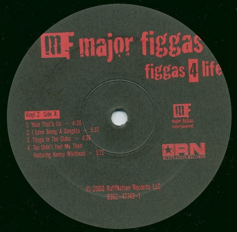 Major Figgas – Figgas 4 Life (2LP , Album , Vinyl) - фото 2