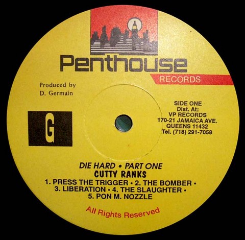 Cutty Ranks / Tony Rebel – Die Hard Pt. 1 (LP , Vinyl) - фото 3