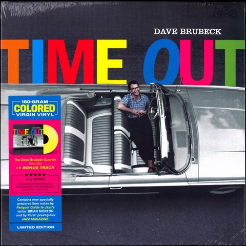 The Dave Brubeck Quartet – Time Out (Limited Edition, Reissue, Stereo, Yellow, 180 gram Vinyl) - фото 1