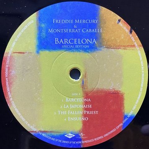 Freddie Mercury and Montserrat Caballe - Barcelona (Vinyl) - фото 4