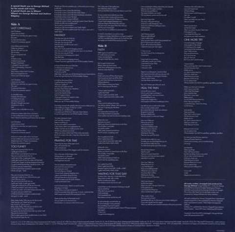 George Michael & Wham! – Last Christmas (The Original Motion Picture Soundtrack) (2LP, Compilation, Gatefold, Vinyl) - фото 18