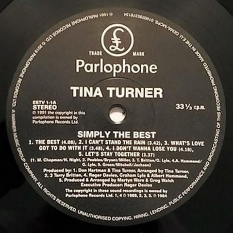 Tina Turner - Simply The Best (Vinyl) - фото 5