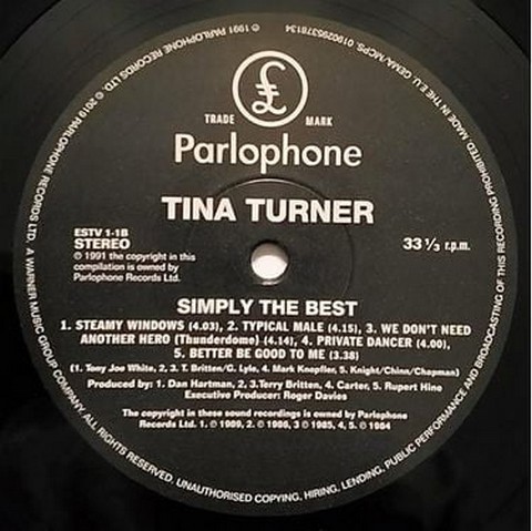 Tina Turner - Simply The Best (Vinyl) - фото 6
