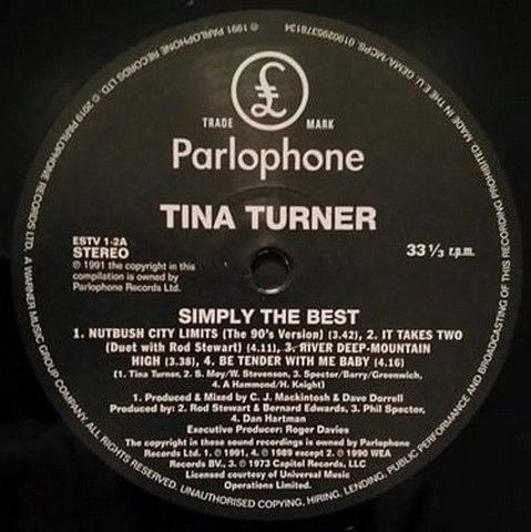 Tina Turner - Simply The Best (Vinyl) - фото 9