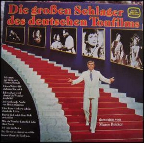 Marco Bakker – Die Grossen Schlager Des Deutschen Tonfilms (LP, Compilation, Vinyl) - фото 1