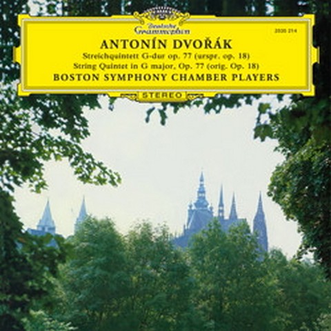 Antonin Dvorak, Boston Symphony Chamber Players – Streichquintett G-Dur Op. 77 (Urspr. Op. 18) (Reissue, Remastered, 180 gram Vinyl) - фото 1
