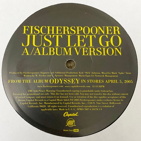 Fischerspooner – Just Let Go (RPM, Vinyl) - фото 2