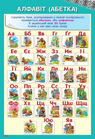Українська мова. 1-2 класи. Комплект навчальних плакатів (+CD-ROM) - фото 3
