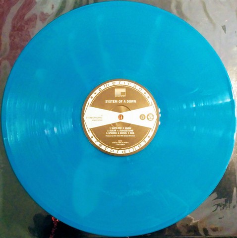 System Of A Down – System Of A Down (LP, Album, Reissue, Blue Vinyl) - фото 3