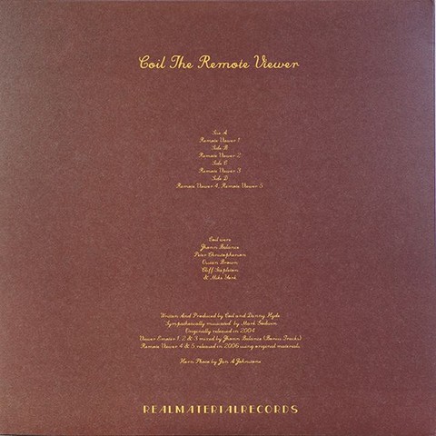Coil – The Remote Viewer (Vinyl) - фото 2