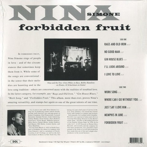 Nina Simone – Forbidden Fruit (Vinyl) - фото 2