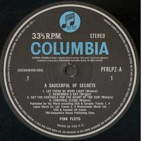 Pink Floyd - A Saucerful Of Secrets (Vinyl) - фото 4