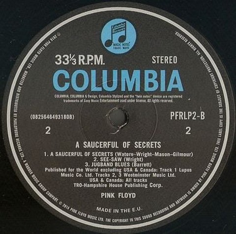 Pink Floyd - A Saucerful Of Secrets (Vinyl) - фото 5
