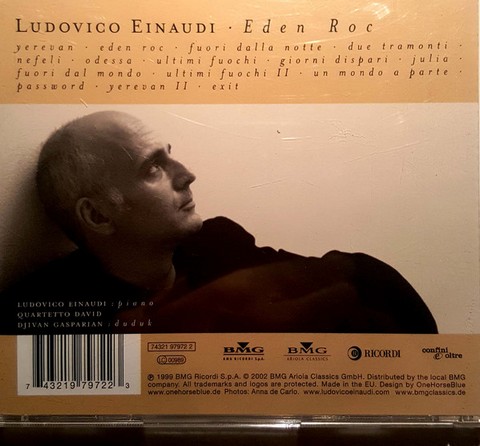 Ludovico Einaudi – Eden Roc (CD, Album) - фото 2