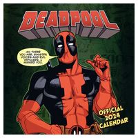 Календар Deadpool Movie 2024 (Square Wall Calendar, Includes Pull-Out Centre Page)