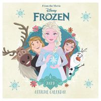 
Календар Disney Frozen 2024 (Square Wall Calendar, Poster Inside ) - Календари