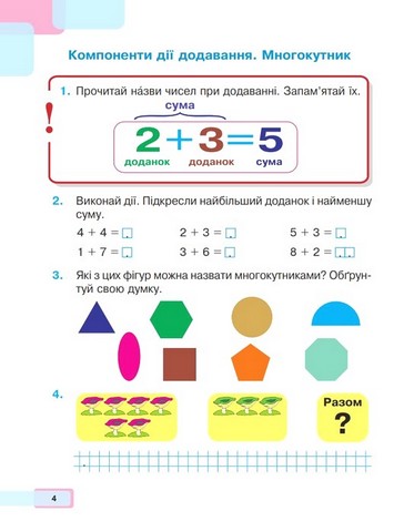 Математика. 1 клас. Навчальний посібник (у 3-х частинах). Частина 2 - фото 2