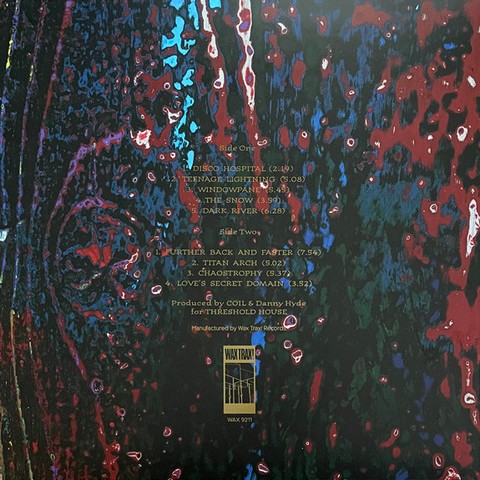 Coil – Loves Secret Domain (LP, Album, Limited Edition, Reissue, Remastered, Stereo, Dark River Red, 30th Anniversary Edition, Vinyl) - фото 2