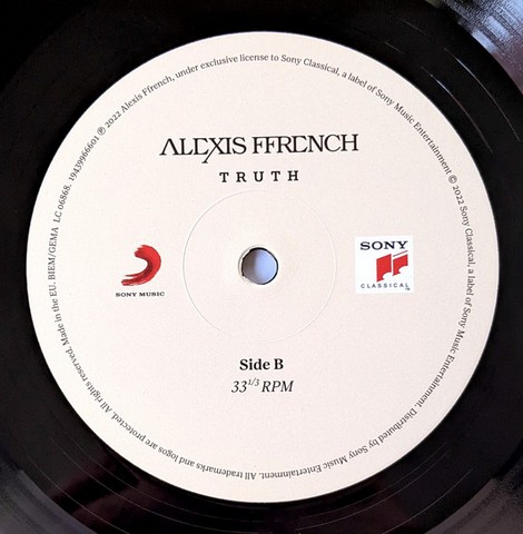 Alexis Ffrench – Truth (LP, Vinyl) - фото 3