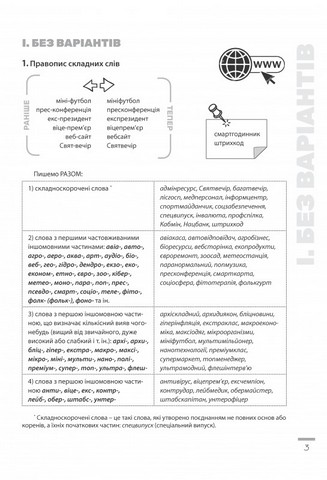 Новації правопису. Зошит-практикум з української мови. 6–11 класи - фото 2