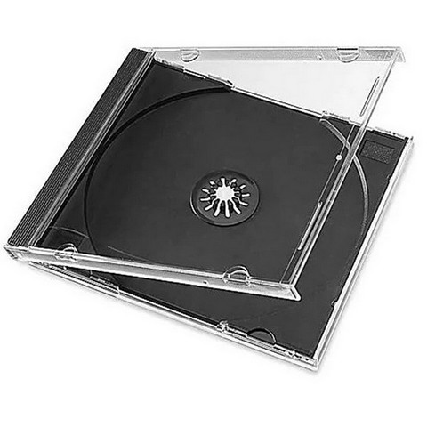 Коробка slim box під диски CD DVD в упаковці - фото 1