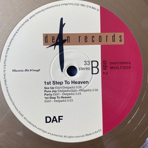 DAF – 1st Step To Heaven (Vinyl) - фото 4