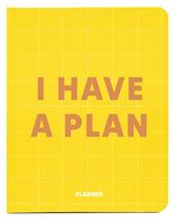 Блокнот для планування "I HAVE A PLAN"  жовтий - Канцтовары