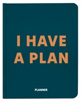 Блокнот для планування "I HAVE A PLAN" зелений - Канцтовары