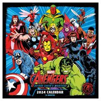 
Календар Marvel Calendar 2024 Avengers (16 Months Square Wall Calendar) - Календари