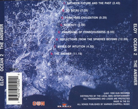 Eloy – Ocean 2 - The Answer (CD, Album) - фото 3
