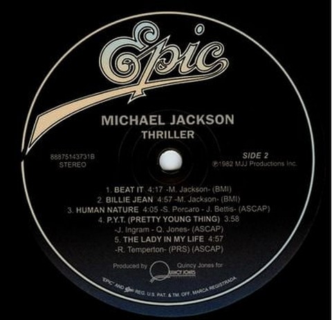 Michael Jackson - Thriller (LP, Album, Reissue, Gatefold, Vinyl) - фото 7