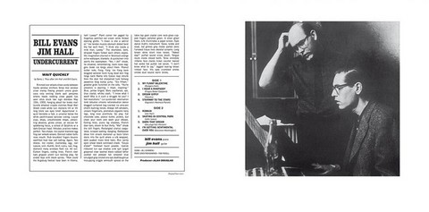 Bill Evans, Jim Hall – Undercurrent (LP, Album, Reissue, 180 Gram, Vinyl) - фото 3