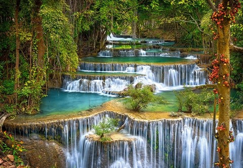 Castorland Puzzle 1000. The Cascade / Каскад - фото 2