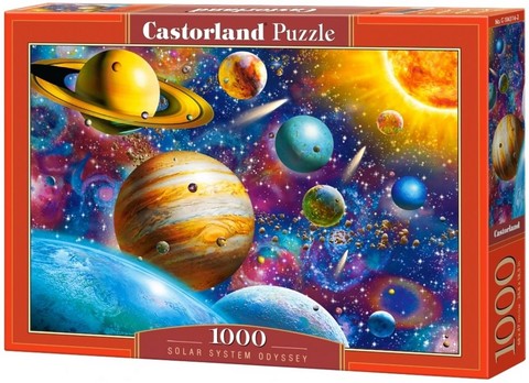 Castorland Puzzle 1000. Solar System Odyssey / Сонячна система - фото 1