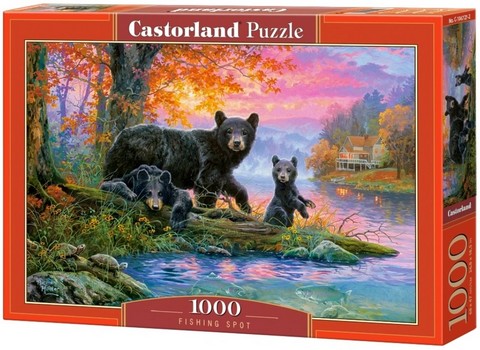 Castorland Puzzle 1000. Fishing spot / Місце для риболовлі - фото 1