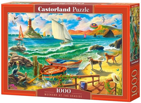 Castorland Puzzle 1000. Weekend at the Seaside / Вихідні на березі моря - фото 1