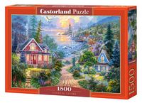 Castorland Puzzle 1500. Coastal Living / Життя на узбережжі - 12+ лет