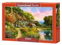 Castorland Puzzle 1500. Countryside Cottage / Сільський котедж - 12+ лет