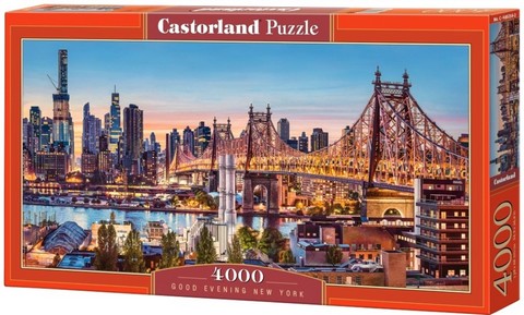 Castorland Puzzle 4000. Good Evening New York / Добрий вечір, Нью-Йорк - фото 1