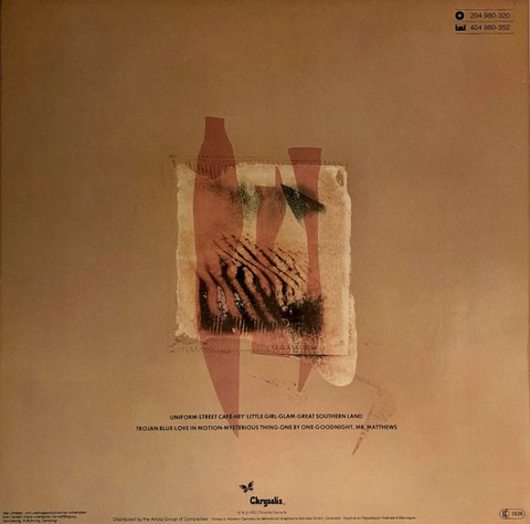 Icehouse – Primitive Man (LP, Album, Vinyl) - фото 2