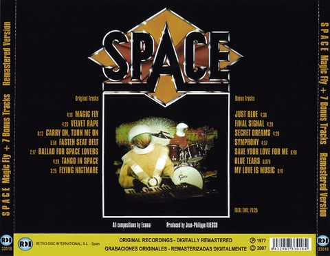 Space – Magic Fly (CD, Album, Reissue, Remastered) - фото 2