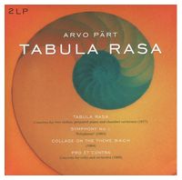 Arvo Part – Tabula Rasa (Vinyl, 2xLP, Reissue, Unofficial Release) - Classical