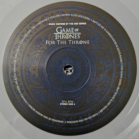 For The Throne (Music Inspired By The HBO Series Game Of Thrones) (LP, Stereo, Grey Vinyl) - фото 2