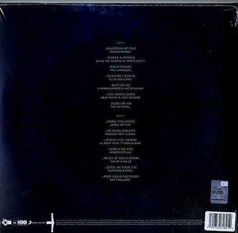 For The Throne (Music Inspired By The HBO Series Game Of Thrones) (LP, Stereo, Grey Vinyl) - фото 4