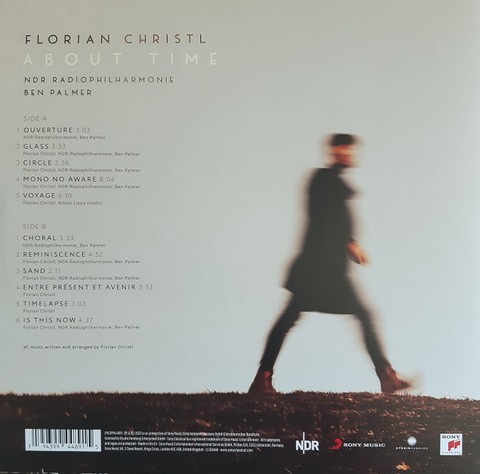 Florian Christl, NDR Radiophilharmonie – About Time (LP, Album, Stereo, Vinyl) - фото 2