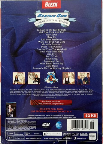 Status Quo – Famous in the last century (DVD, DVD-Video, PAL) - фото 2