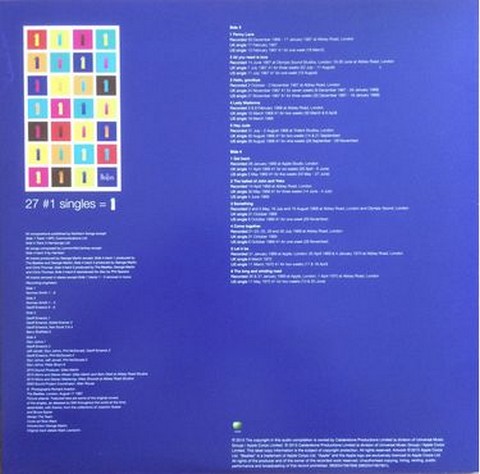 The Beatles – 1 (2LP, Compilation, Misprint, Reissue, Stereo, Mono, 180g, Vinyl) - фото 9