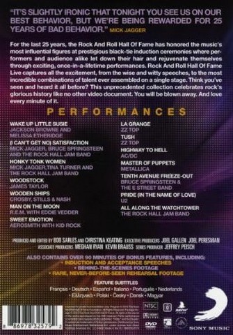 Rock and Roll Hall of Fame & Museum/Live: Sweet Emotion  (DVD, DVD-Video) - фото 2