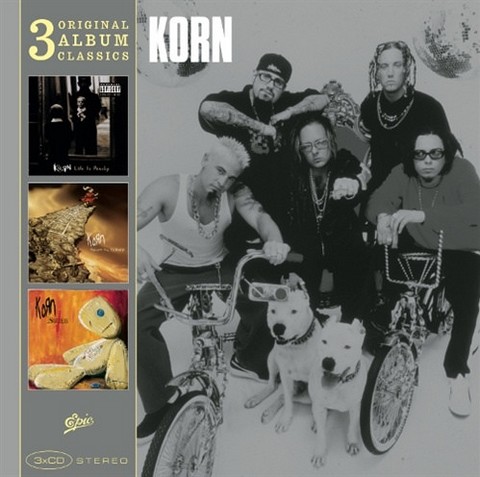 Korn – 3 Original Album Classics (3CD, Album, Unofficial Release) - фото 1